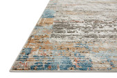Loloi II Bianca BIA-07 Ash Multi Area Rug Angle Loloi II Bianca BIA-07 Ash Multi Area Rug Angle
