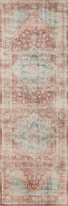 Loloi II Heidi HEI-01 Terracotta Aqua Runner Area Rug Loloi II Heidi HEI-01 Terracotta Aqua Runner Area Rug