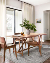 Loloi II Heidi HEI-02 Dove Blush Area Rug Room Scene Loloi II Heidi HEI-02 Dove Blush Area Rug Room Scene