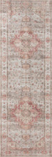Loloi II Heidi HEI-02 Dove Spice Runner Area Rug