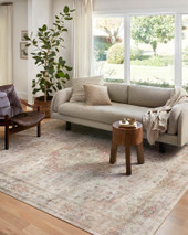 Loloi II Heidi HEI-02 Sage Multi Area Rug Room Scene Loloi II Heidi HEI-02 Sage Multi Area Rug Room Scene