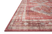 Loloi II Heidi HEI-03 Sunset Natural Area Rug Angle Loloi II Heidi HEI-03 Sunset Natural Area Rug Angle