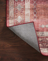 Loloi II Heidi HEI-03 Sunset Natural Area Rug Backing Loloi II Heidi HEI-03 Sunset Natural Area Rug Backing