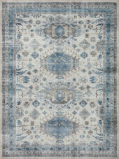 Loloi II Heidi HEI-04 Ivory Ocean Area Rug Loloi II Heidi HEI-04 Ivory Ocean Area Rug