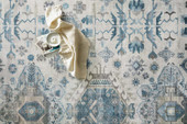 Loloi II Heidi HEI-04 Ivory Ocean Area Rug Lifestyle Scene Loloi II Heidi HEI-04 Ivory Ocean Area Rug Lifestyle Scene