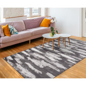 Liora Manne Aurora 2851-47 Vista Grey Area Rug Room Scene Liora Manne Aurora 2851-47 Vista Grey Area Rug Room Scene