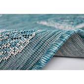 Liora Manne Carmel 8414-04 Shells Aqua Area Rug Texture Liora Manne Carmel 8414-04 Shells Aqua Area Rug Texture