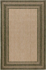 Liora Manne Carmel 8425-06 Multi Border Green Area Rug Liora Manne Carmel 8425-06 Multi Border Green Area Rug