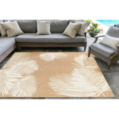 Liora Manne Carmel 8439-12 Palm Sand Area Rug Room Scene 3 Liora Manne Carmel 8439-12 Palm Sand Area Rug Room Scene 3
