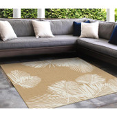 Liora Manne Carmel 8439-12 Palm Sand Area Rug Room Scene 4 Liora Manne Carmel 8439-12 Palm Sand Area Rug Room Scene 4