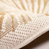 Liora Manne Carmel 8474-12 Fronds Sand Area Rug Texture Liora Manne Carmel 8474-12 Fronds Sand Area Rug Texture