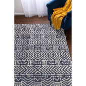 Liora Manne Cyprus 7880-33 Batik Denim Area Rug Room Scene Liora Manne Cyprus 7880-33 Batik Denim Area Rug Room Scene