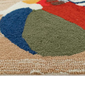 Liora Manne Frontporch 4496-04 Coastal Dog Ocean Area Rug Pile Liora Manne Frontporch 4496-04 Coastal Dog Ocean Area Rug Pile