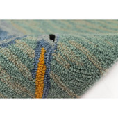 Liora Manne Frontporch 4506-03 Blue Heron Lake Area Rug Texture