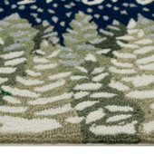 Liora Manne Frontporch 4512-47 Let It Snow Midnight Area Rug Pile Liora Manne Frontporch 4512-47 Let It Snow Midnight Area Rug Pile
