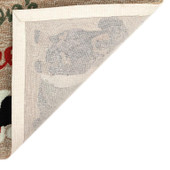 Liora Manne Frontporch 4517-12 Dachsund Greetings Neutral Area Rug Backing Liora Manne Frontporch 4517-12 Dachsund Greetings Neutral Area Rug Backing