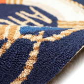 Liora Manne Frontporch 4554-33 Ahoy Navy Area Rug Texture Liora Manne Frontporch 4554-33 Ahoy Navy Area Rug Texture