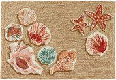 Liora Manne Frontporch 4565-12 Beachcomber Sand Area Rug Liora Manne Frontporch 4565-12 Beachcomber Sand Area Rug