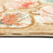 Liora Manne Frontporch 4565-12 Beachcomber Sand Area Rug Pile Liora Manne Frontporch 4565-12 Beachcomber Sand Area Rug Pile
