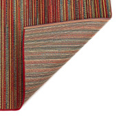 Liora Manne Marina 8052-17 Stripes Saffron Area Rug Backing