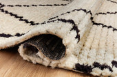 Alice ALI-04 Cream Charcoal Area Rug Pile Alice ALI-04 Cream Charcoal Area Rug Pile