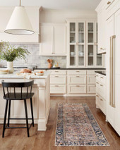 Jules JUL-02 Terracotta Multi Runner Area Rug Room Scene Jules JUL-02 Terracotta Multi Runner Area Rug Room Scene