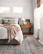 Jules JUL-05 Lagoon Brick Area Rug Room Scene Jules JUL-05 Lagoon Brick Area Rug Room Scene