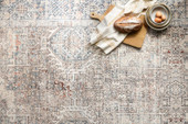Jules JUL-07 Natural Ocean Area Rug Lifestyle Scene Jules JUL-07 Natural Ocean Area Rug Lifestyle Scene