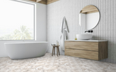 Fossilique Bedrock Beige 12" X 24" Polished Porcelain Tile Fossilique Bedrock Beige 12" X 24" Polished Porcelain Tile
