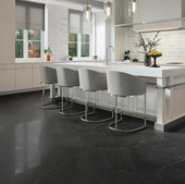 La Marca Nero Venato 12" X 24" Polished Porcelain Tile La Marca Nero Venato 12" X 24" Polished Porcelain Tile