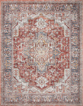 Loloi II Cassandra CSN-01 Rust Multi Area Rug Loloi II Cassandra CSN-01 Rust Multi Area Rug