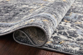 Loloi II Cassandra CSN-02 Charcoal Gold Area Rug Pile Loloi II Cassandra CSN-02 Charcoal Gold Area Rug Pile