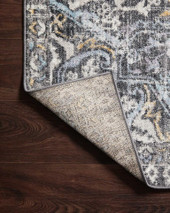 Loloi II Cassandra CSN-02 Charcoal Gold Area Rug Backing Loloi II Cassandra CSN-02 Charcoal Gold Area Rug Backing