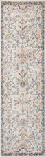 Loloi II Cassandra CSN-03 Dove Navy Runner Area Rug Loloi II Cassandra CSN-03 Dove Navy Runner Area Rug