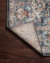 Loloi II Cassandra CSN-05 Blue Multi Area Rug Backing Loloi II Cassandra CSN-05 Blue Multi Area Rug Backing