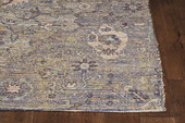 Kas Morris 2232 Blue Yellow Gramercy Area Rug Corner Kas Morris 2232 Blue Yellow Gramercy Area Rug Corner