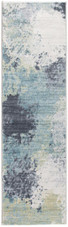 Kas Roxy 2806 Blue Yellow Nebula Runner Area Rug Kas Roxy 2806 Blue Yellow Nebula Runner Area Rug