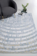 Kas Roxy 2809 Grey Gold Palette Area Rug Room Scene Kas Roxy 2809 Grey Gold Palette Area Rug Room Scene