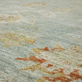 Karastan Adalia RG849-048 Amasya Blue Area Rug Detail