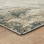 Karastan Marash RG842-131 Ankara Grey Area Rug Corner Angle Karastan Marash RG842-131 Ankara Grey Area Rug Corner Angle