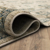 Karastan Marash RG844-741 Darica Cream Area Rug Roll Edge Karastan Marash RG844-741 Darica Cream Area Rug Roll Edge
