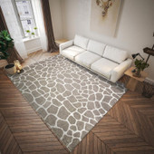 Dalyn Akina AK4 Stone Area Rug Room Scene Dalyn Akina AK4 Stone Area Rug Room Scene