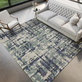 Dalyn Brisbane BR5 Eggplant Area Rug Room Scene Dalyn Brisbane BR5 Eggplant Area Rug Room Scene