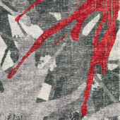 Dalyn Brisbane BR6 Scarlet Area Rug Closeup