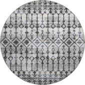 Dalyn Brisbane BR8 Silver Round Area Rug Dalyn Brisbane BR8 Silver Round Area Rug