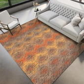 Dalyn Brisbane BR9 Sunset Area Rug Room Scene Dalyn Brisbane BR9 Sunset Area Rug Room Scene