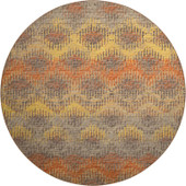 Dalyn Brisbane BR9 Sunset Round Area Rug