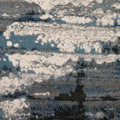 Dalyn Cascina CC6 Indigo Area Rug Closeup