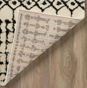 Dalyn Marquee MQ2 Ivory Midnight Area Rug Backing Dalyn Marquee MQ2 Ivory Midnight Area Rug Backing