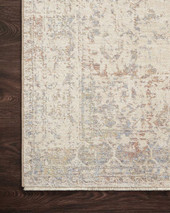 Carlisle CAR-05 Ivory Multi Area Rug - Magnolia Home by Joanna Gaines Corner Carlisle CAR-05 Ivory Multi Area Rug - Magnolia Home by Joanna Gaines Corner
